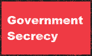 185 government secrecy