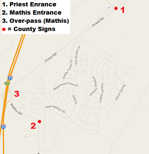 Map of Mathis Priest