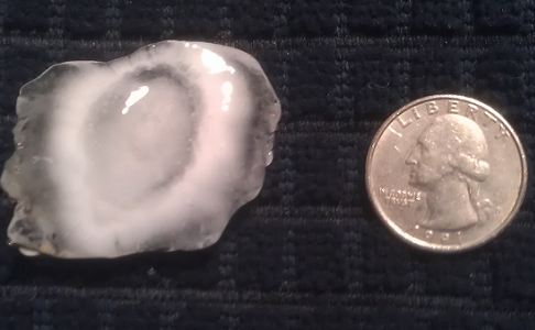 First Hail Storm of Sandy Oaks