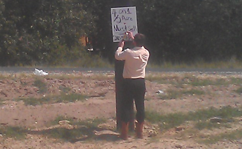 Titan Factory Direct Caught Posting Signs