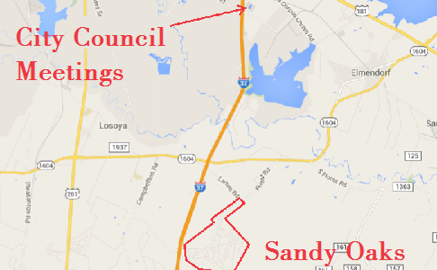 City Council holds meeting 8 miles outside of city limits